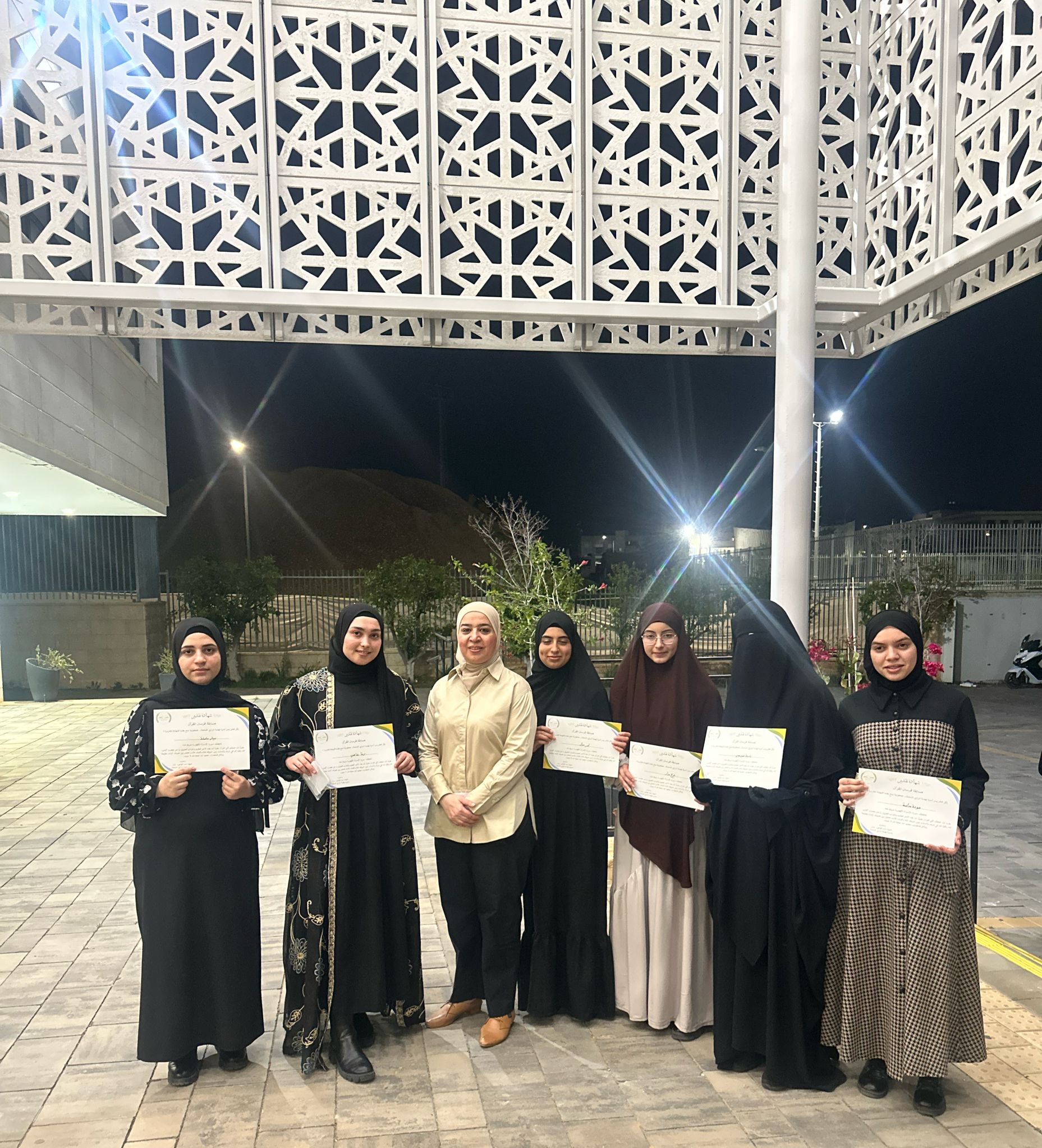 مأدبة إفطار رمضان في نهضة الرازي الشاملة في جلجولية